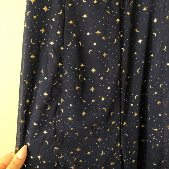 Dreamy Celestial Stars and Moons Dressy Jumpsuit - Picture 10 of 12